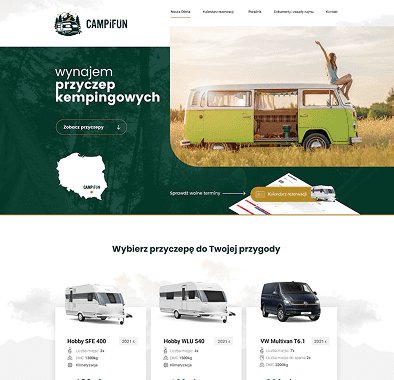 Strona internetowa Campifun