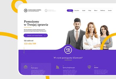 Strona internetowa kancelarii